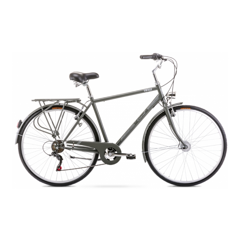 Rower Romet Vintage M 2020 grafitowy