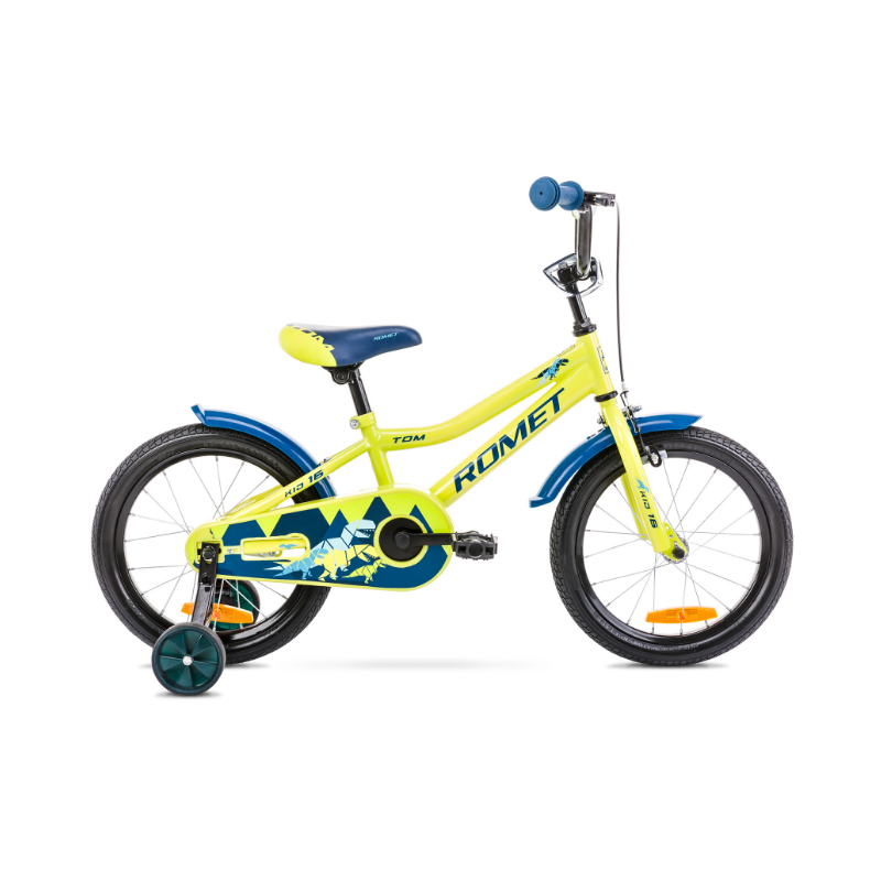 Rower Dziecięcy Romet Tom 16 2021 Zielony
