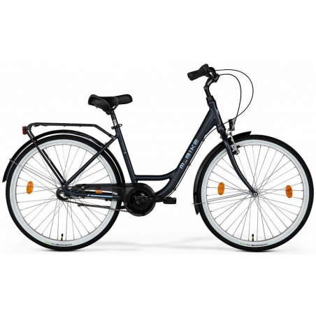 M-Bike Cityline 728 2021 Matowy Szary Niebieski