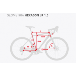 Kross Hexagon Jr 1.0 2021 Granatowy - Niebieski - Stalowy Połysk