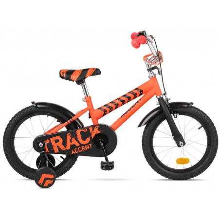 Rower dziecięcy Accent Track 16" pomarańczowy matowy