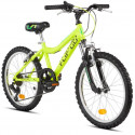 Rower dziecięcy Accent Flip 20" 6-speed limonkowo-zielony