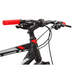 Kross Hexagon 3.0 27.5" 2021 Czarny - Czerwony - Srebrny Mat