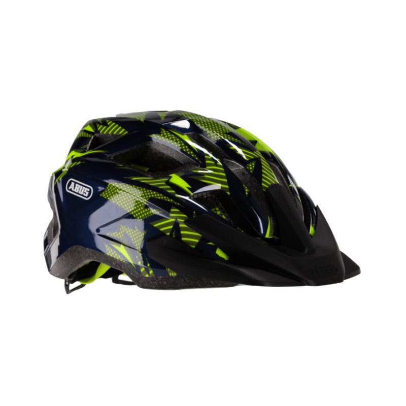 kask rowerowy dziecięcy Abus Mountz niebieski