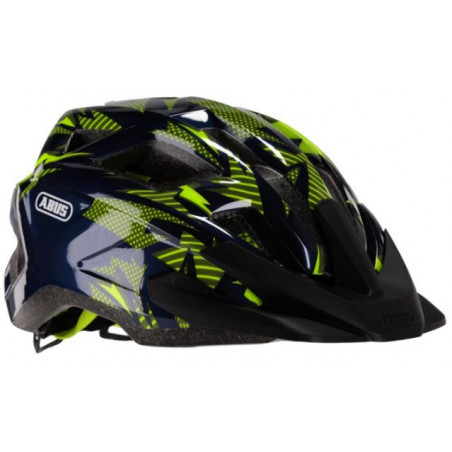 kask rowerowy dziecięcy Abus Mountz niebieski