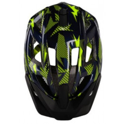 kask rowerowy dziecięcy Abus Mountz niebieski