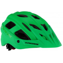 kask rowerowy mtb kross - green arrok zielony