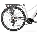 rower elektryczny romet e-gazela 1 biało-grafitowy 2021
