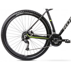 Romet Mustang M1 micro czarny / limonkowy 2022