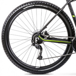 Romet Mustang M1 micro czarny / limonkowy 2022