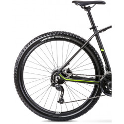 Romet Mustang M1 micro czarny / limonkowy 2022