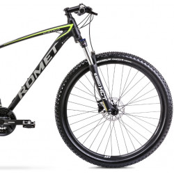 Romet Mustang M1 micro czarny / limonkowy 2022