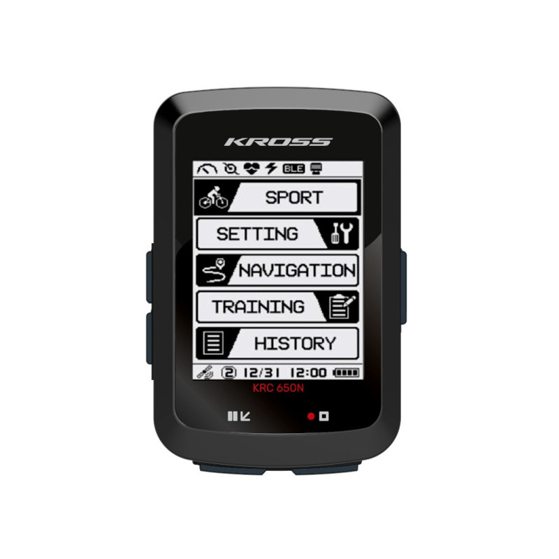 Kross Krc 650 Navi Komputer - Licznik Rowerowy Z Gps