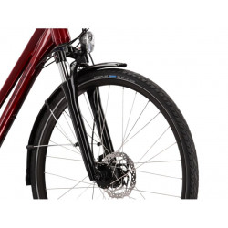 Kross Trans 5.0 Damski 2021 Rubinowy - Czarny Połysk