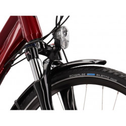 Kross Trans 5.0 Damski 2021 Rubinowy - Czarny Połysk