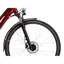 Kross Trans 5.0 Damski 2021 Rubinowy - Czarny Połysk