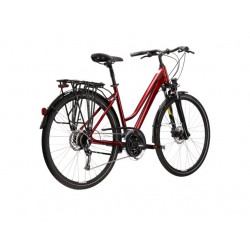 Kross Trans 5.0 Damski 2021 Rubinowy - Czarny Połysk