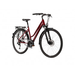 Kross Trans 5.0 Damski 2021 Rubinowy - Czarny Połysk