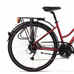 Kross Trans 5.0 Damski 2022 Rubinowy - Czarny Połysk