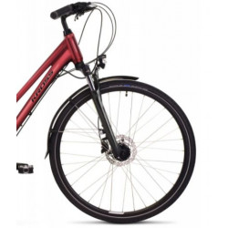 Kross Trans 5.0 Damski 2022 Rubinowy - Czarny Połysk