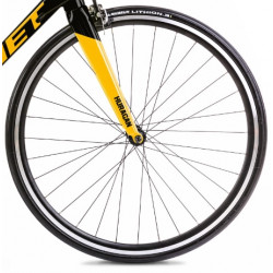 Romet Huragan 2  czarny / żółty 2023