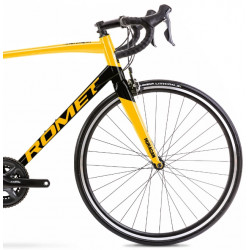 Romet Huragan 2  czarny / żółty 2023