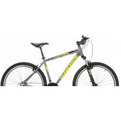Kross Hexagon 2.0 27,5 grafitowy / czarny / żółty