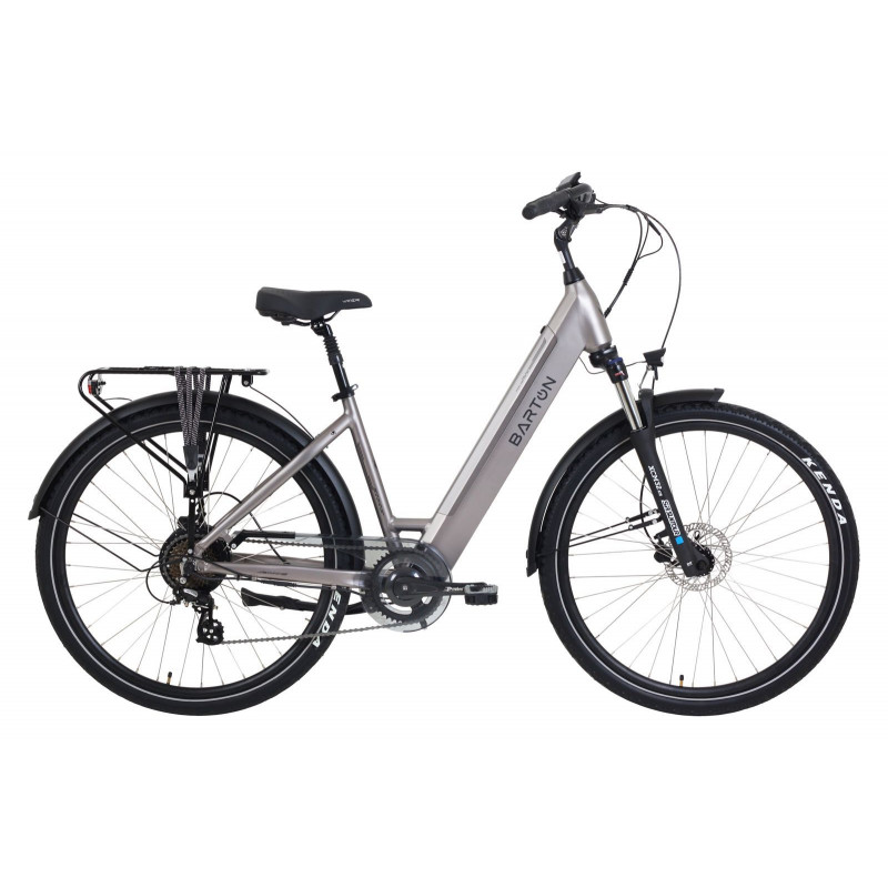 Rower elektryczny Barton TOURING EV-350 tytanowy