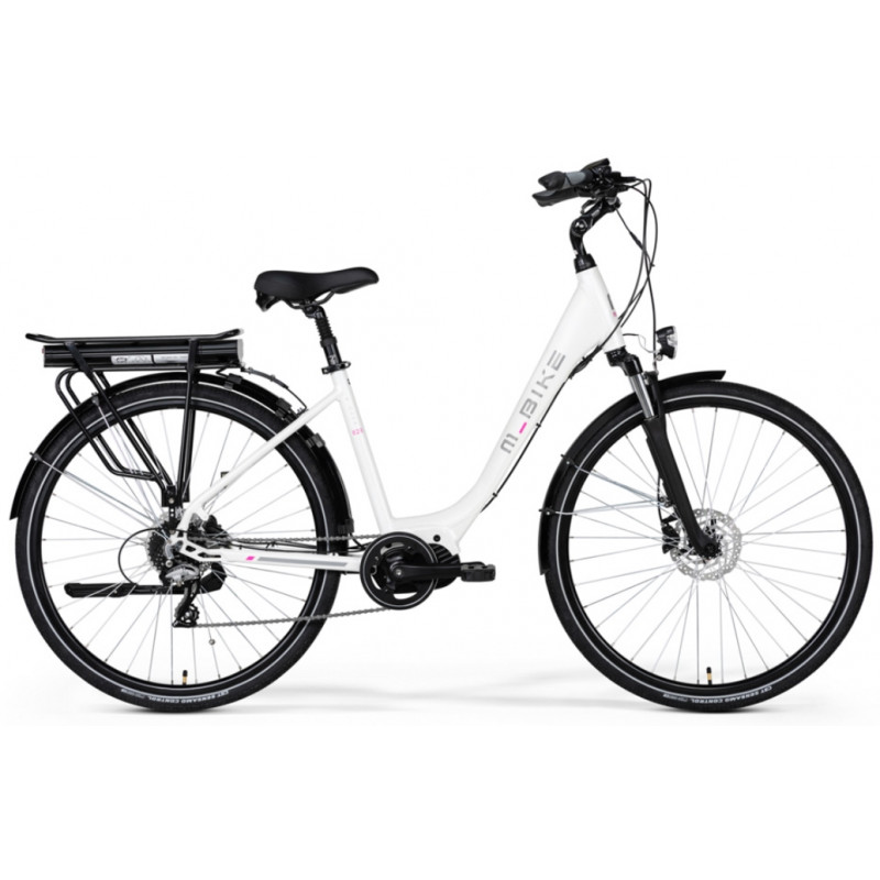 Merida M bike e-city 828 biały 2024