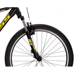 Kross Hexagon 1.0 2022 czarny / żółty / szary połysk