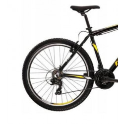 Kross Hexagon 1.0 2022 czarny / żółty / szary połysk