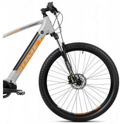 Romet e-Rambler E9.0 grafitowo-pomarańczowy 2023