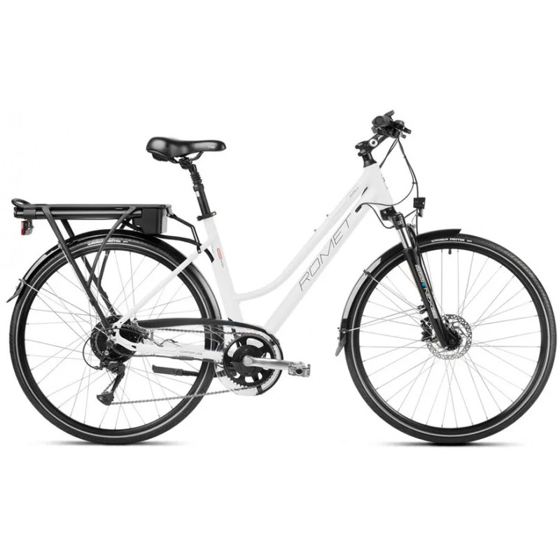 romet gazela rm 2 biało szary 2023