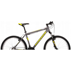 Kross Hexagon M grafitowy limonkowy biały mat 2024