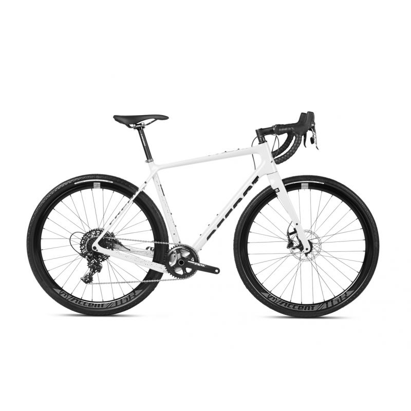 Rower gravel Accent Freak Carbon Apex biały 2025 + eBon 200 zł