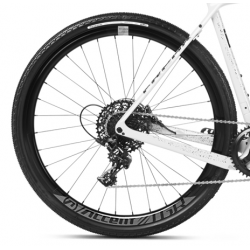 Rower gravel Accent Freak Carbon Apex biały 2025 + eBon 200 zł