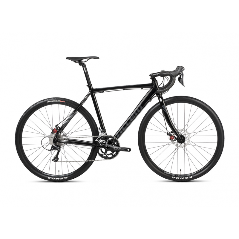 Rower gravel Accent Falcon czarny + eBon 100 zł