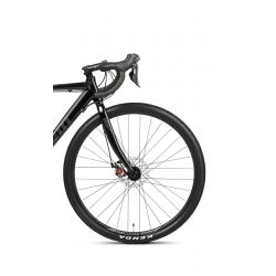 Rower gravel Accent Falcon czarny + eBon 100 zł