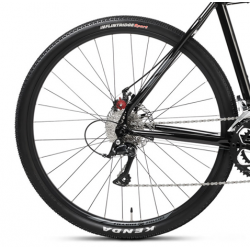 Rower gravel Accent Falcon czarny + eBon 100 zł