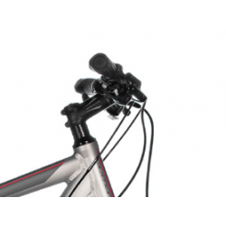 Rower crossowy AUTHOR Mission srebrny + eBon 100 zł