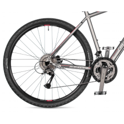 Rower crossowy AUTHOR Mission srebrny + eBon 100 zł