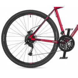 Rower crossowy AUTHOR Vertigo czerwono / czarny 2025 + eBon 80 zł