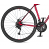 Rower crossowy AUTHOR Vertigo czerwono / czarny 2025 + eBon 80 zł