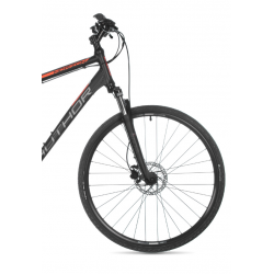 Rower crossowy AUTHOR Horizon czarny mat 2025 + eBon 80 zł