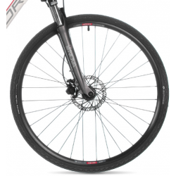 Rower crossowy Author Horizon ASL biało / grafitowy 2025 + eBon 80 zł