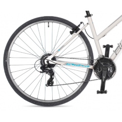 Rower crossowy AUTHOR Linea biały / niebieski 2025 + eBon 80 zł