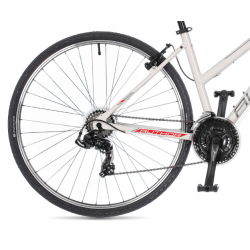 Rower crossowy Author Thema biały / czerwony 2025 + eBon 80 zł