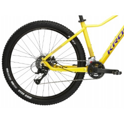 Kross Lea 4.0 koła 27,5 2024 żółty / fioletowy / połysk