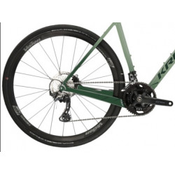 Rower gravel Kross Esker 8.0 zielony / czarny / połysk