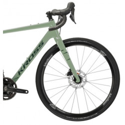 Rower gravel Kross Esker 8.0 zielony / czarny / połysk